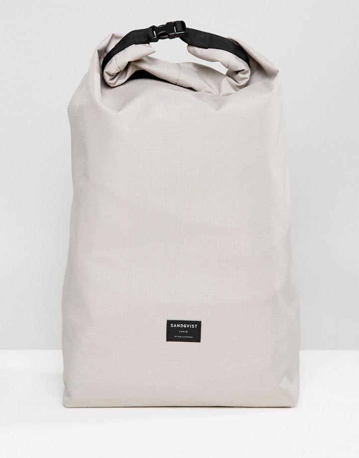 Sandqvist Lova Ripstop Backpack In Gray - Gray