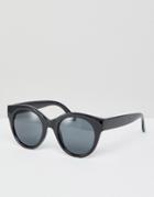 Monki Black Rim Sunglasses - Black