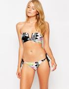 Suboo Geometric String Bikini Set - Multi