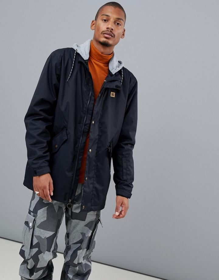 Dc Shoes Union Jacket In Black - Black