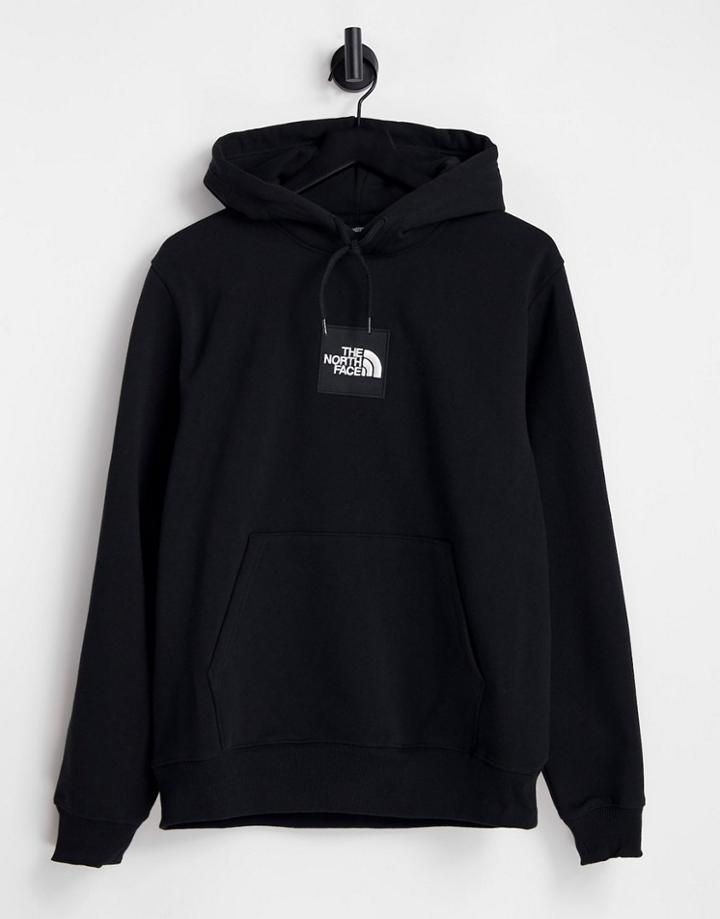 The North Face Heavyweight Box Logo Hoodie In Black