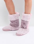 Bedroom Athletics Norma Mid Length Boot - Pink