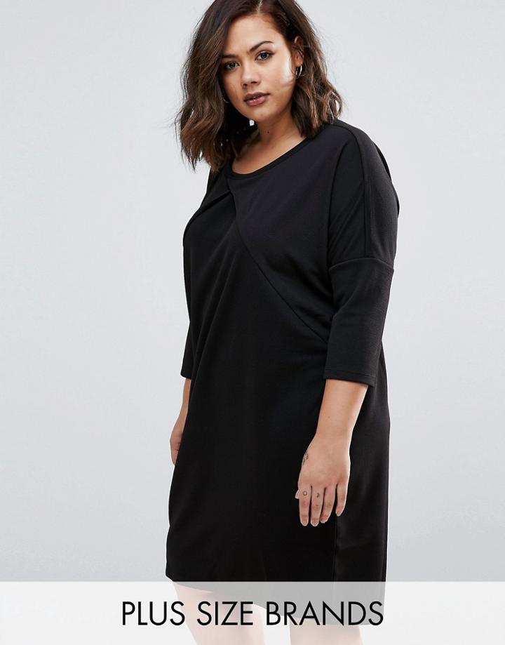 Junarose Plus Everly Shift Dress - Blue