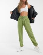 Outrageous Fortune Loungewear Sweatpants In Khaki-green