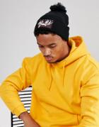 Mitchell & Ness Cursive Script Bobble Beanie Chicago Bulls - Black