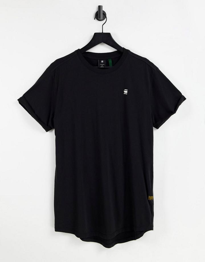 G-star Lash Crew Neck T-shirt In Black