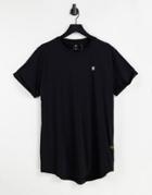 G-star Lash Crew Neck T-shirt In Black
