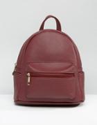 Daisy Street Mini Backpack - Red
