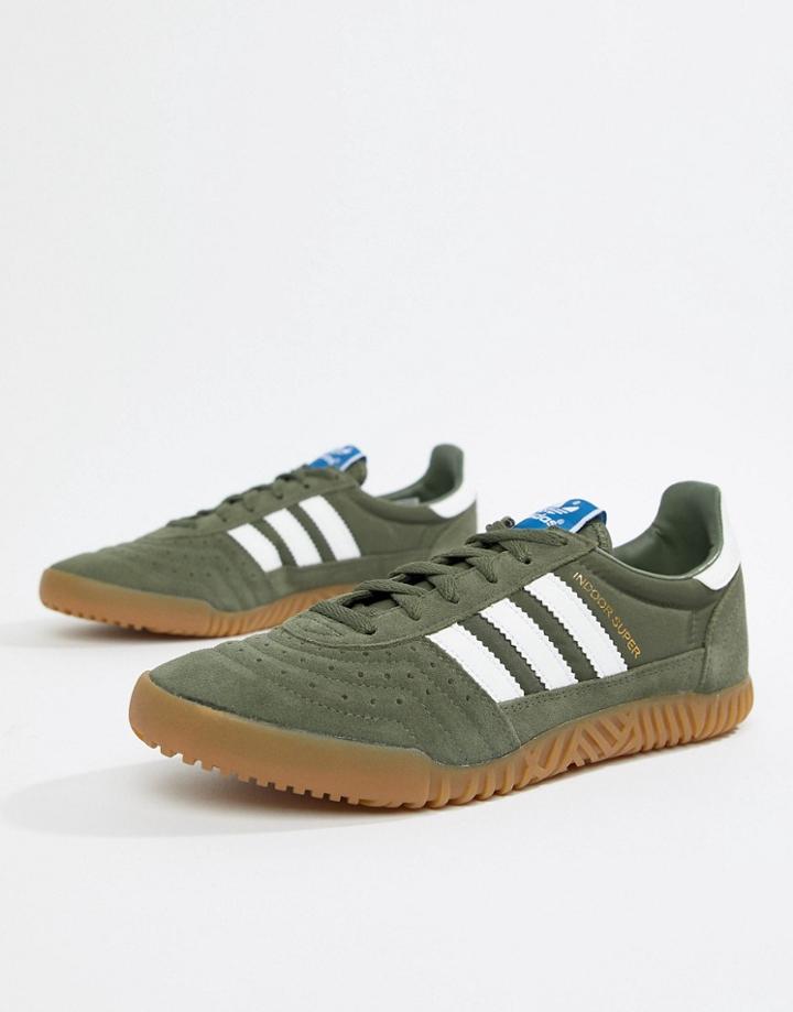 Adidas Originals Handball Top Sneakers In Green B41524 - Green