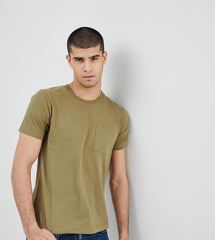 Nudie Jeans Co Kurt Worker Tee Green - Green