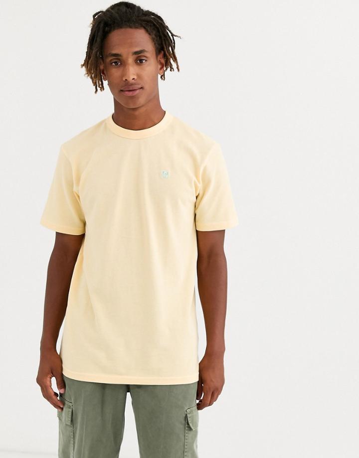 Carrots C Block T-shirt In Ivory-white