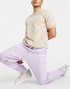 Liquor N Poker Sweatpants In Lilac-purple