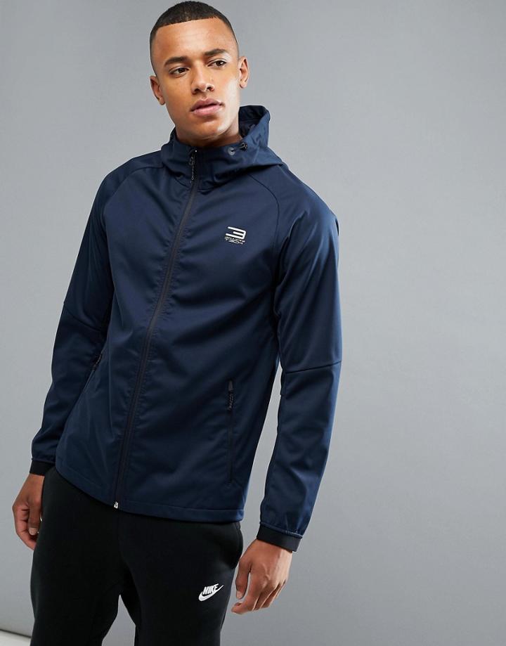 Jack & Jones Tech Breathable Shell Jacket - Navy