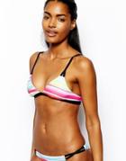 Rip Curl Mirage Skymatic Triangle Bikini Top - White