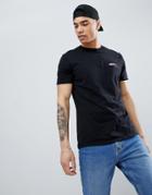 New Look T-shirt With Bronx Embroidery In Black - Black