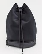 Asos 4505 Duffle Kit Bag In Scuba Fabric - Black