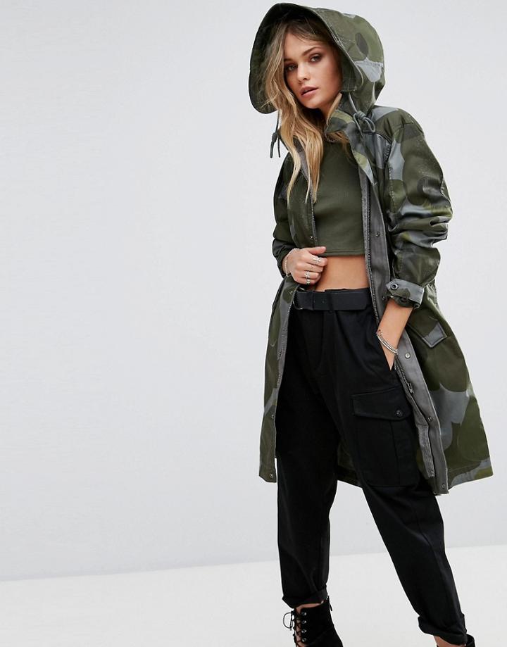 G-star Be Raw Parka Jacket - Multi