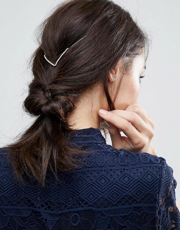 Limited Edition Crystal Back Hair Crown - Gold