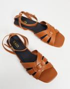 Raid Kamila Flat Sandals In Tan-brown