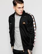Ellesse Track Jacket With Taping - Black