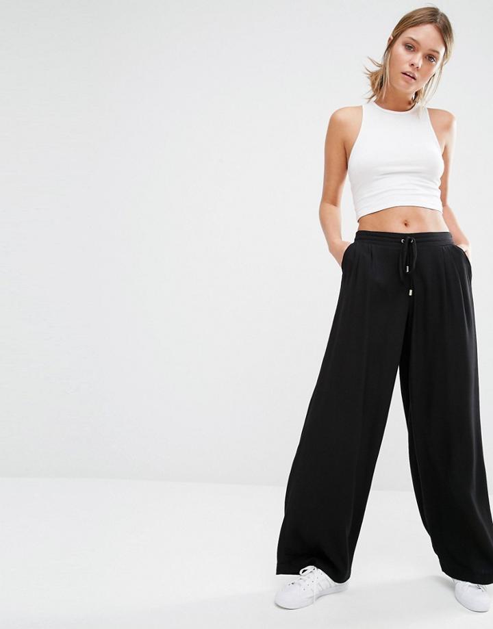 New Look Wide Leg Pants - Beige