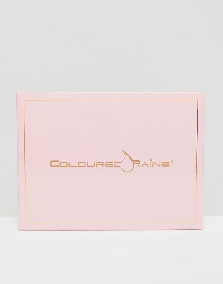 Coloured Raine Customisable Empty Eyeshadow 32 Pan Palette - Clear