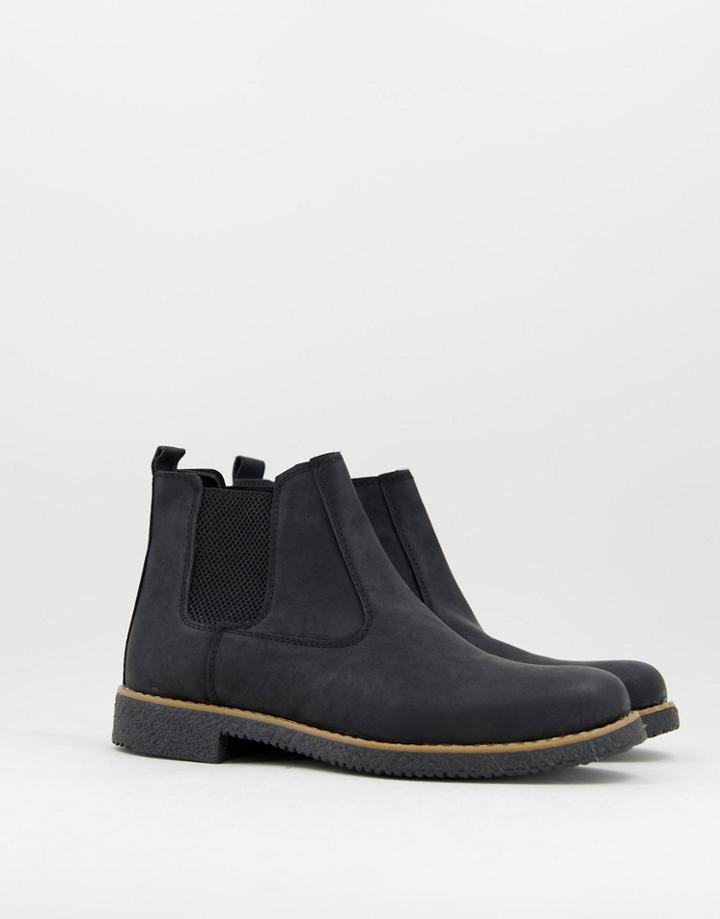 Bolongaro Trevor Pull On Chelsea Boot In Black