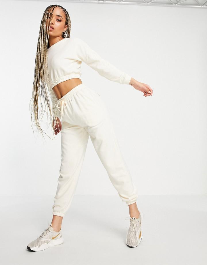 South Beach Sweatpants In Cream-white