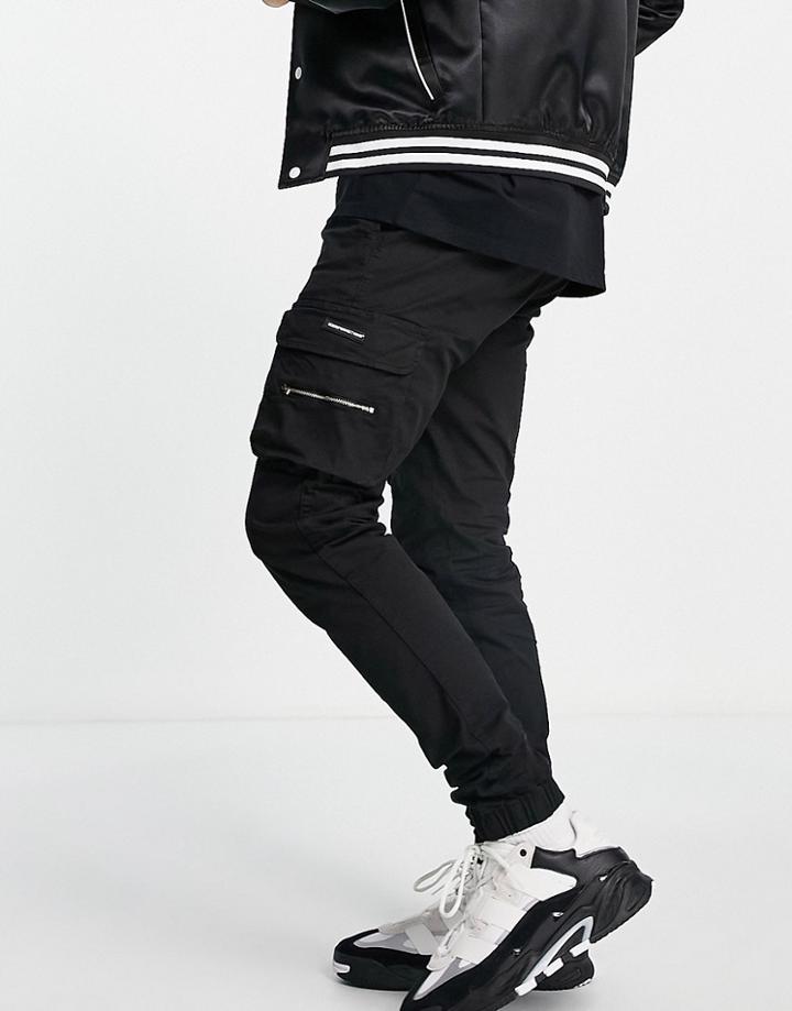 Good For Nothing Cargo Pants In Black