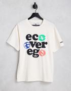 Adidas Originals Graphics Eco Over Ego T-shirt In Non Dye-neutral