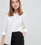Asos Design Petite Soft Shirt - White