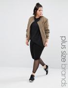Pink Clove Lounge Mesh Insert Leggings - Black