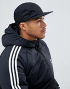 Asos Design 5 Panel Cap In Black