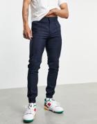 Asos Design Skinny Smart Sweatpants In Slate Blue - Part Of A Set-blues