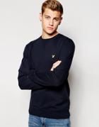 Lyle & Scott Vintage Sweatshirt With Crew Neck - Navy