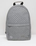 Mi Pac Quilted Backpack - Gray