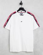 Tommy Hilfiger Performance T-shirt With Taping In White