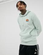 Ellesse Toce Hoodie With Small Logo In Green - Green