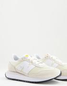 New Balance 237 Trainers In Cream-white