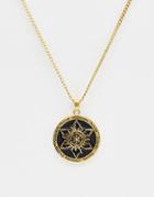 Seven London Gold Star Pendant Necklace - Gold