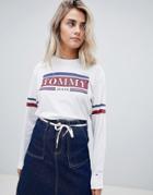 Tommy Jeans Longsleeve T-shirt - White