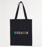 Reclaimed Vintage Inspired Unisex Tote Bag With Logo Embroidery In Black