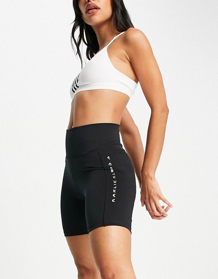 Adidas X Karlie Kloss Training Legging Short In Black