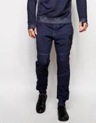 Religion Oil Wash Tracksuit Joggers - Eclipse Navy