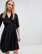 Blend She Feya Wrap Dress - Black