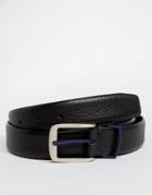 Ted Baker Leather Belt - Black