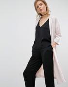 Vero Moda 3/4 Sleeve Tailored Jacket - Purple