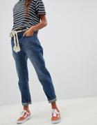 Pull & Bear Straight Leg/regular Jean - Blue