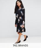 Y.a.s Tall Bloom Printed Shift Dress - Multi