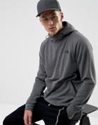 The North Face Slacker Hoodie Sports Stretch In Dark Gray Marl - Gray